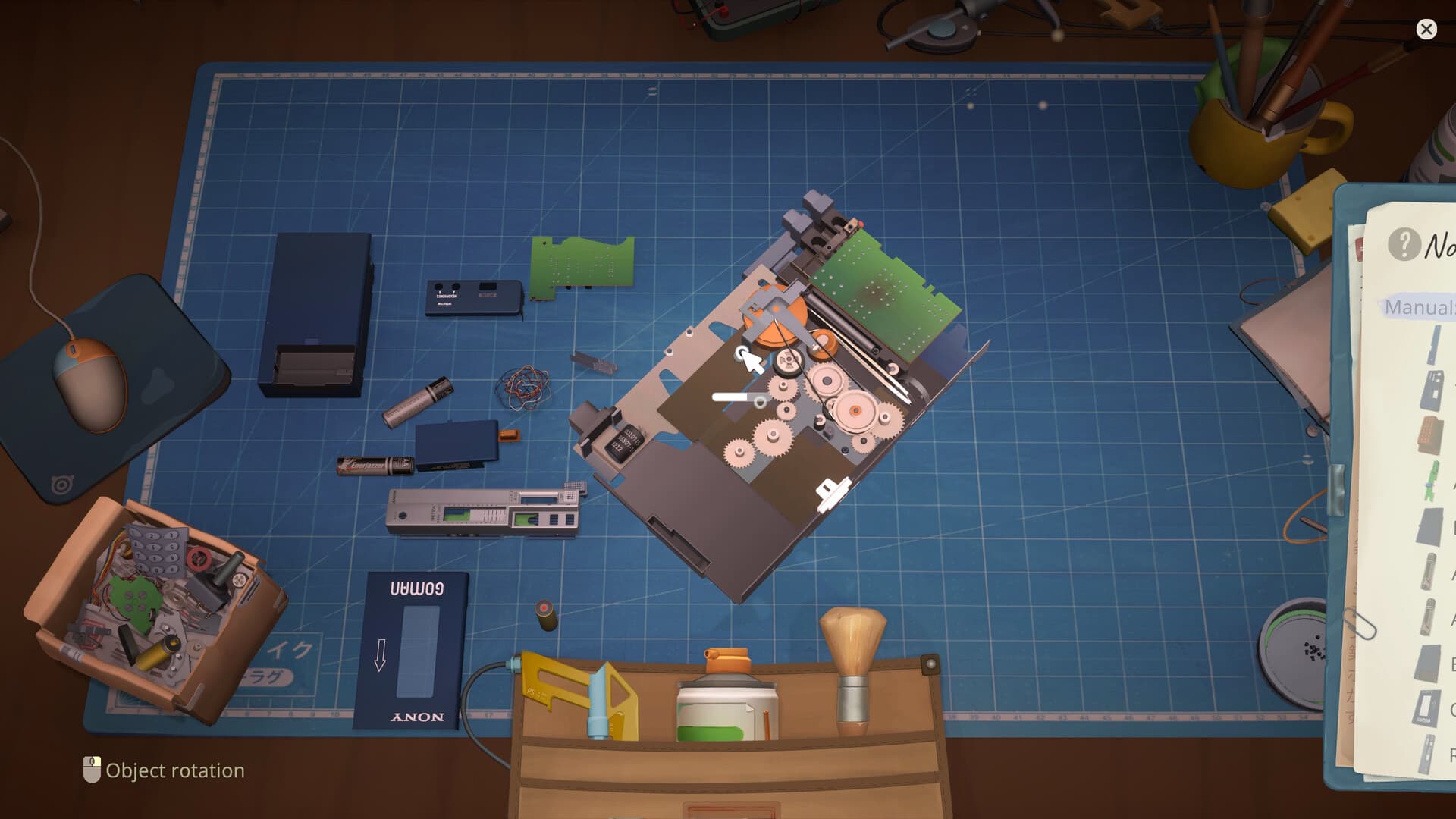 ReStory electronics repair workbench