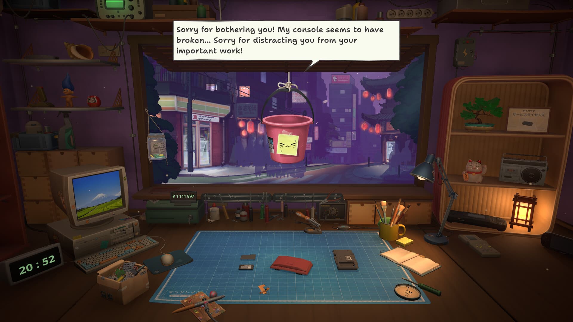 ReStory shop browser and parts interface